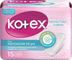 KOTEX 15 PROTECTORES DIARIOS INDIC PH