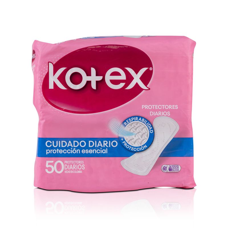 KOTEX PROTECTORES DIARIOS 50UND