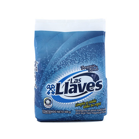 LAS LLAVES DETERGENTE FLORAL 400g