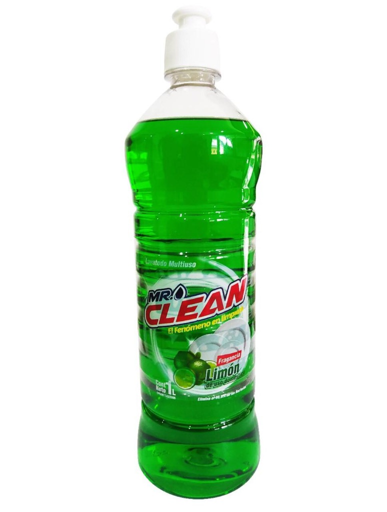 LAVAPLATOS LIQUIDO 500CC LIMON DR CLEAN