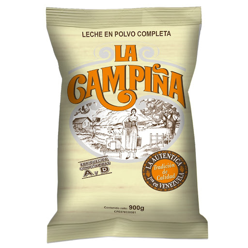 LECHE EN POLVO COMPLETA LA CAMPESINA800g