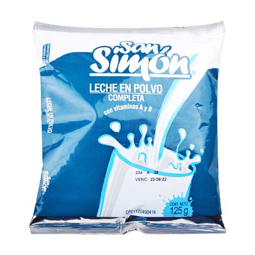 LECHE EN POLVO COMPLETA SAN SIMON 125g