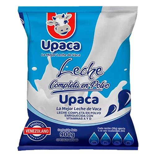 LECHE EN POLVO COMPLETA UPACA 400g