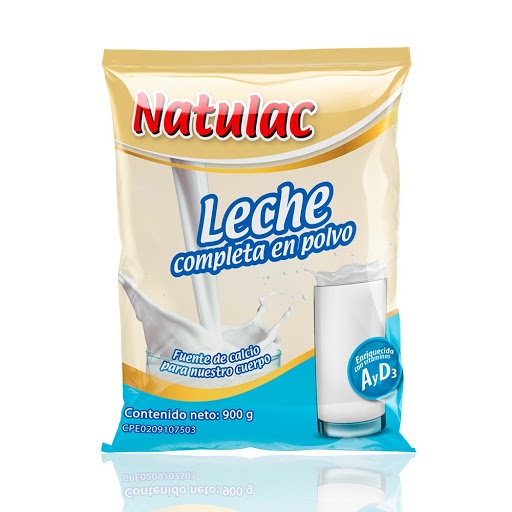 LECHE EN POLVO ENTERA 900g NATULAC