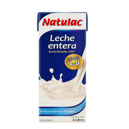 LECHE ENTERA 1L NATULAC