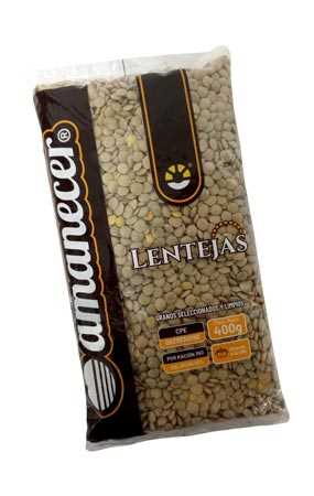 LENTEJAS AMANECER 400g