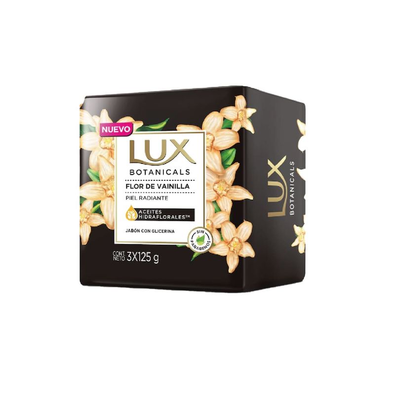 LUX JABON FLOR DE VAINILLA 3x125g