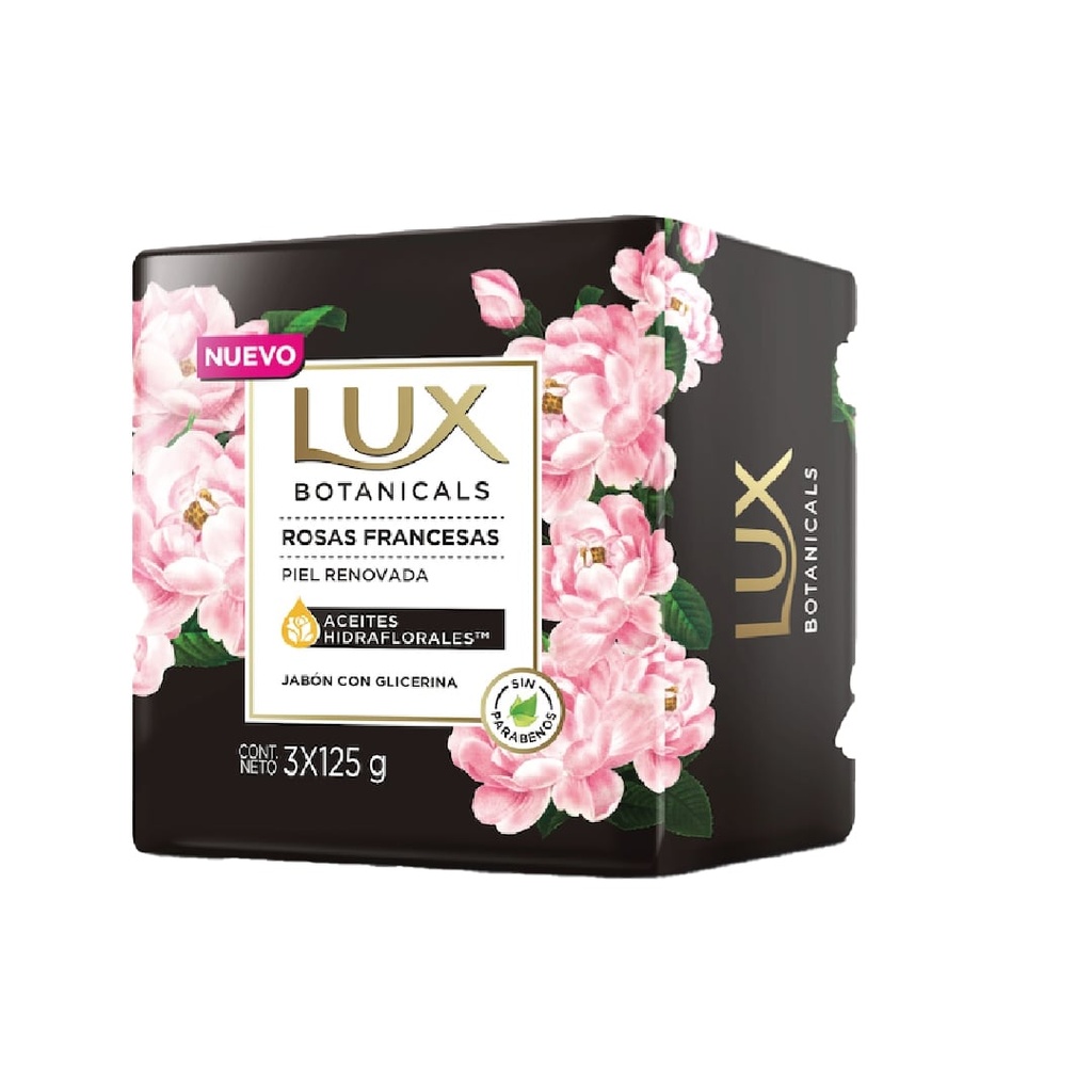 LUX JABON ROSAS FRANCESAS 3x125g