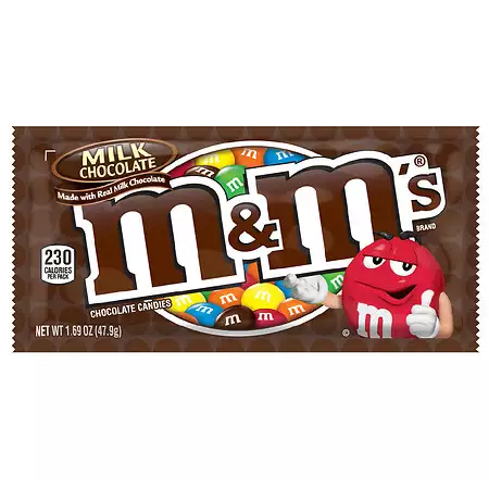 M&M MILK CHOCOLATE 47.9G