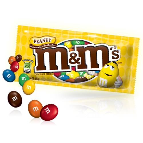 M&M PEANUT 49.3G