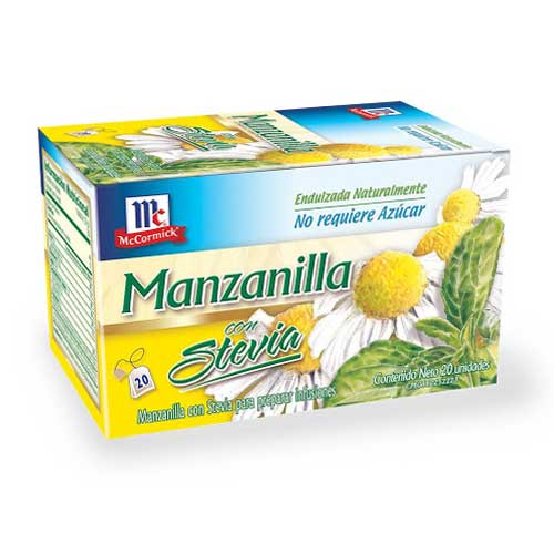 MANZANILLA CON STEVIA MC 1x20sob