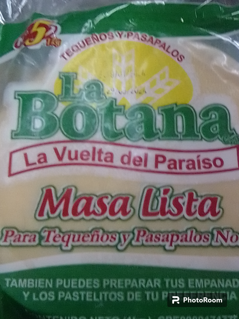 MASA PASTELITO #5 LA BOTANA 1KG