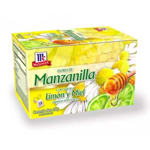 MC MANZANILLA LIMON Y MIEL 1x20und