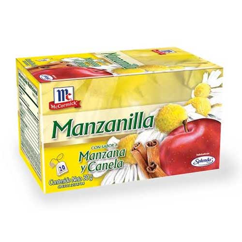 MC MANZANILLA MANZANA Y CANELA 1x20und