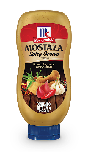 MC MOSTAZA SPICY BROWN 270G