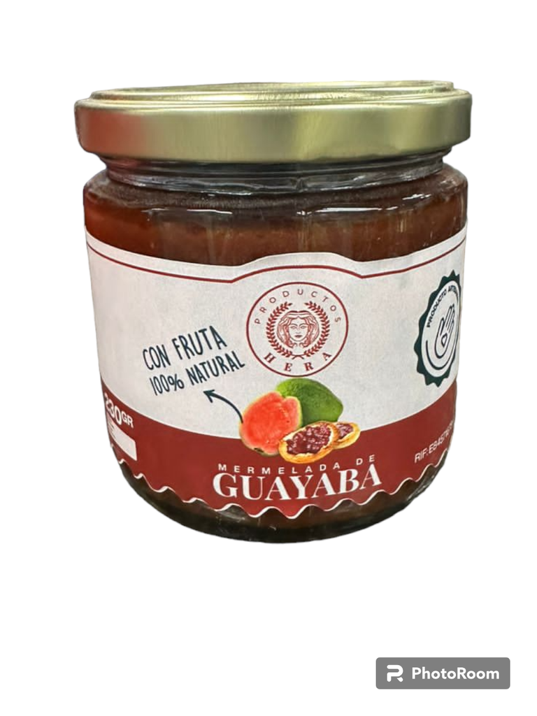 MERMELADA DE GUAYABA 230g ARTESANAL