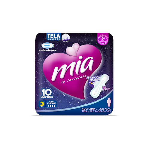 MIA TOALLAS NOCTURNAS 10und