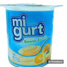 MIGURT YOGURT NARANJA-VAINILLA 125g