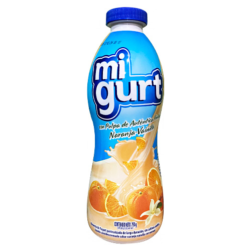 MIGURT YOGURT NARANJA-VAINILLA 750g