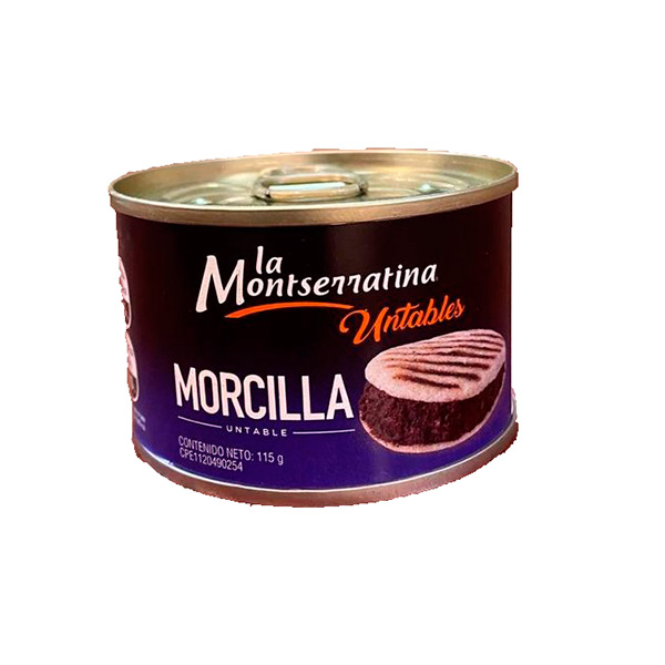 MORCILLA UNTABLE LA MONTSERRATINA 115g