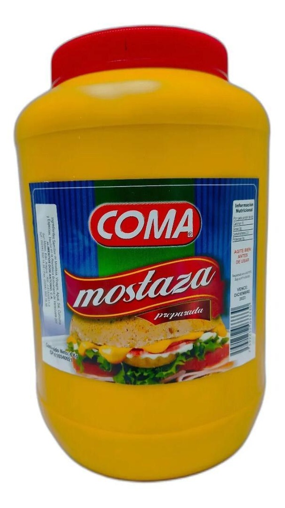 MOSTAZA COMA 4KG