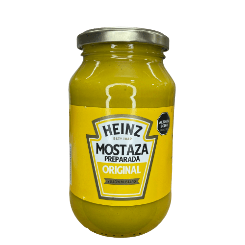 MOSTAZA PREPARADA HEINZ 490g