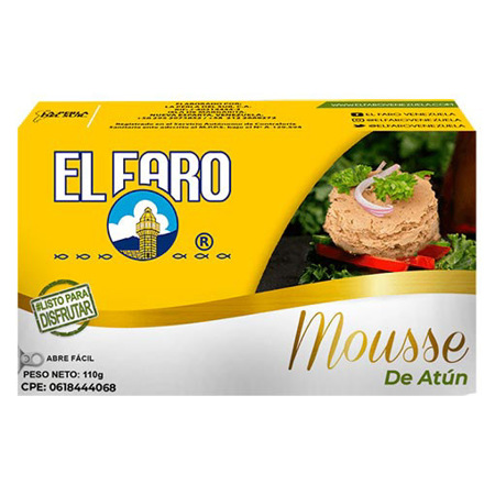 MOUSSE DE ATUN 110G EL FARO