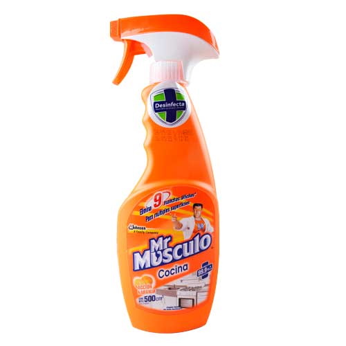 MR MUSCULO COCINA 500CC NARANJA