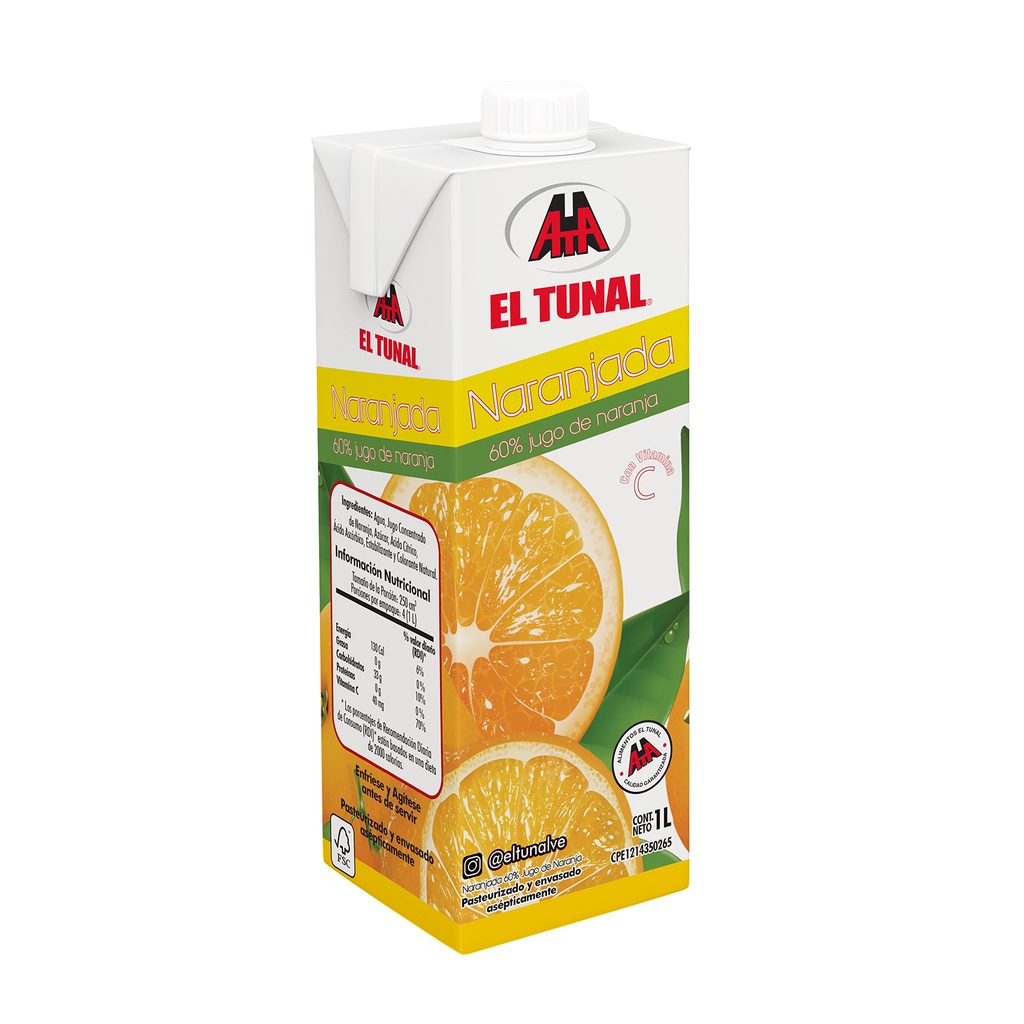 NARANJADA EL TUNAL 1L