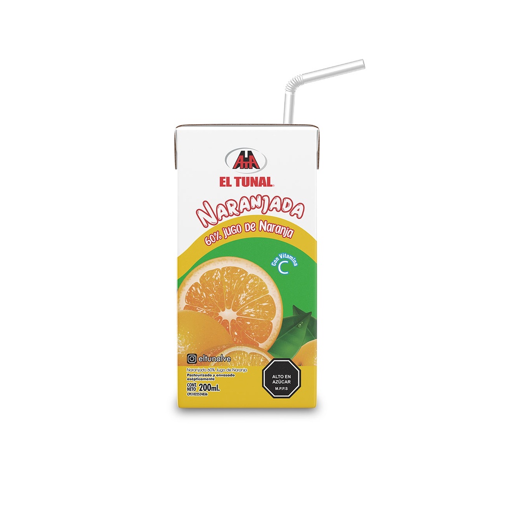 NARANJADA EL TUNAL 200ml