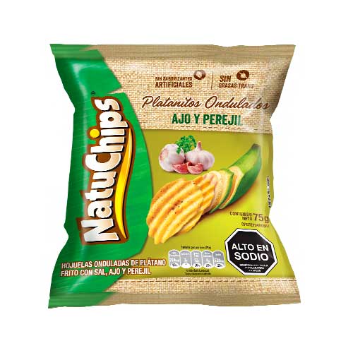 NATUCHIPS AJO Y PEREJIL 75G