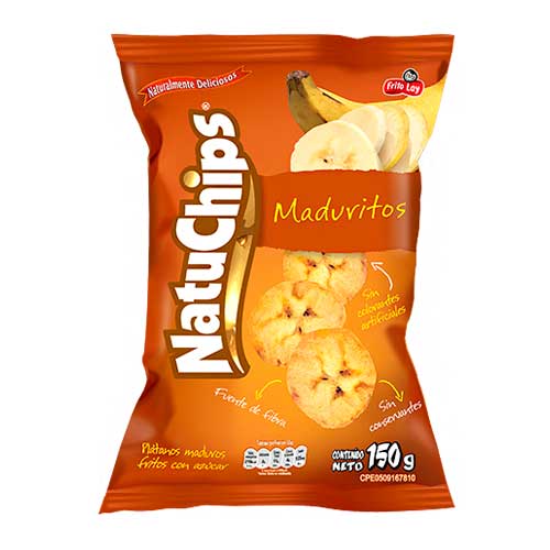 NATUCHIPS MADURITOS 150g