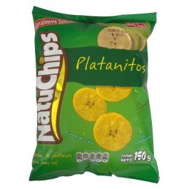 NATUCHIPS PLATANITOS 150g