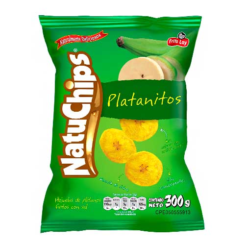 NATUCHIPS PLATANITOS 300g