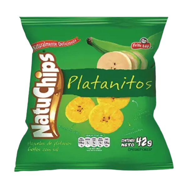 NATUCHIPS PLATANITOS 42G