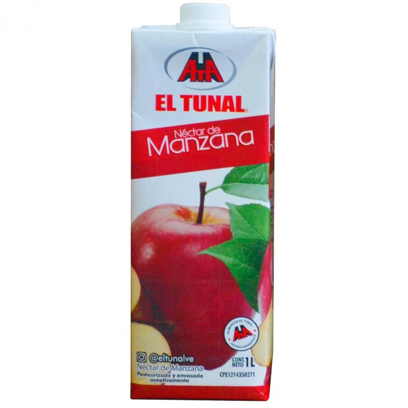 NECTAR DE MANZANA EL TUNAL 1L