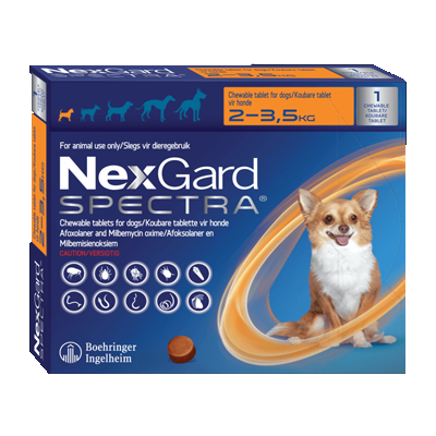 NEXGARD SPECTRA 2 - 3,5kg