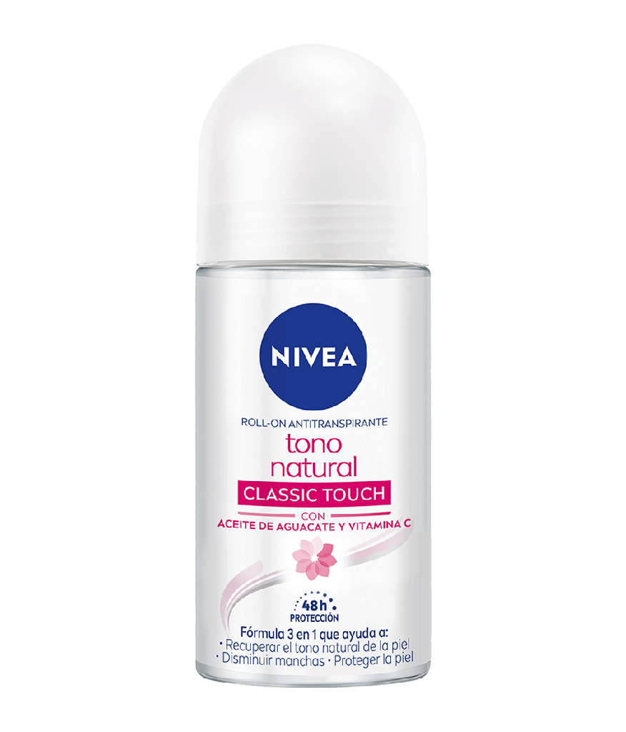 NIVEA ANTITRANSPIRANTE ACLARADO NAT 50ML