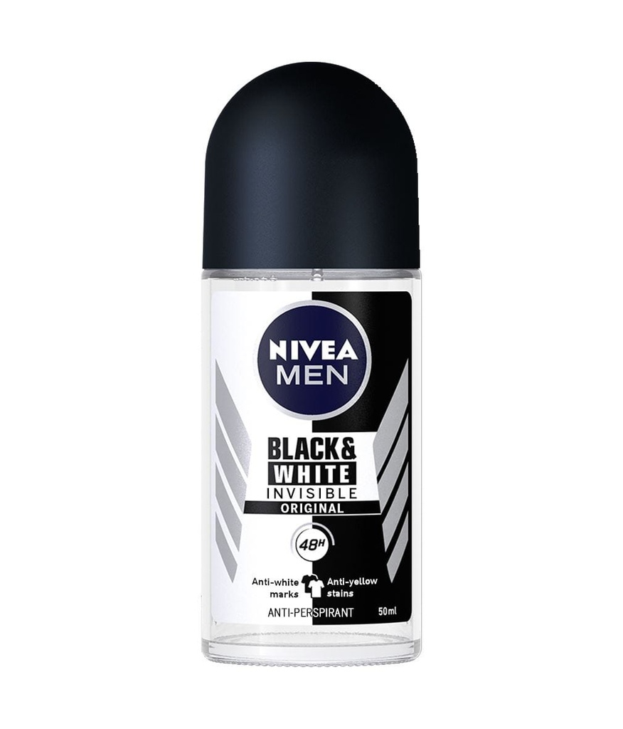 NIVEA MEN ANTITRANSPIRANTE B&W 50ML