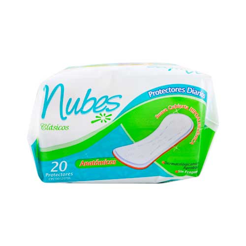 NUBES PROTECTORES DIARIOS 20und