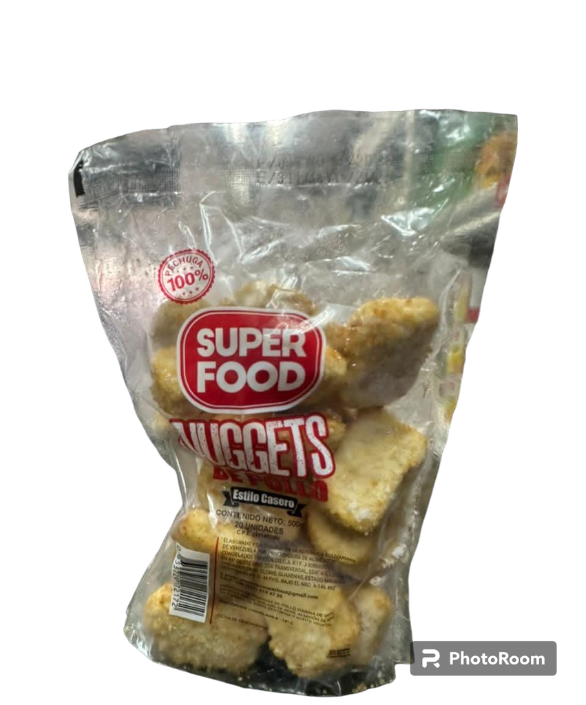 NUGGETS DE POLLO SUPER FOOD 500g