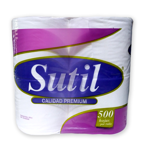 PAPEL HIGIENICO SUTIL 12R 500H