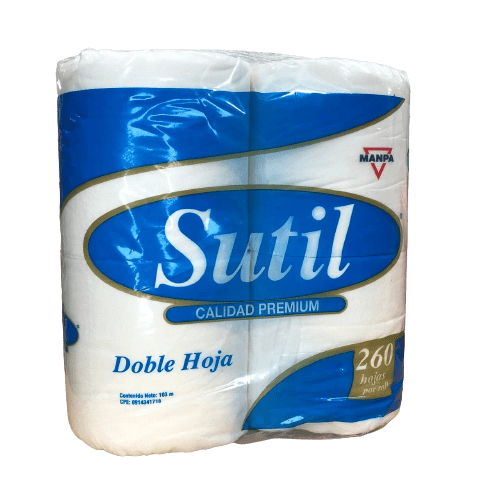 PAPEL HIGIENICO SUTIL 4R 260H