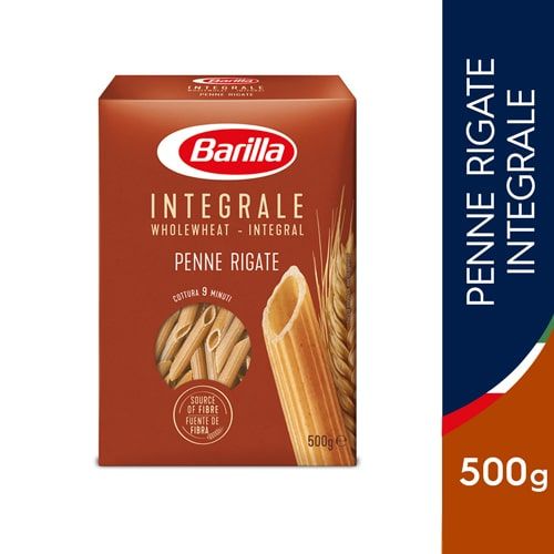 PASTA INTEGRAL BARILLA PENNE RIGATE 500g