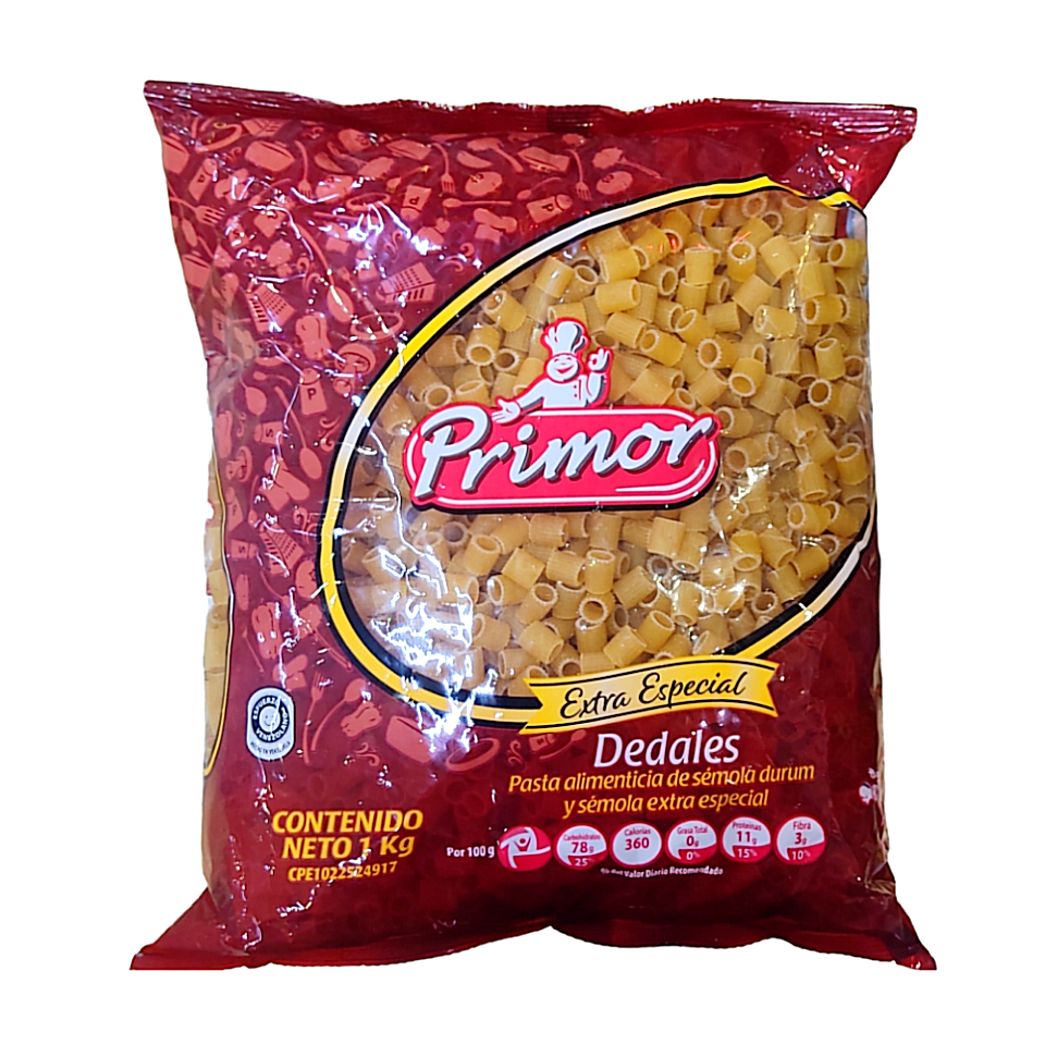 PASTA PRIMOR EXTRA/ESP DEDALES 1kg