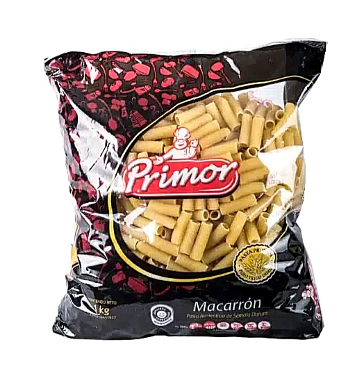 PASTA PRIMOR PREMIUM MACARRON 1kg