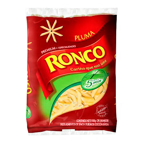 PASTA RONCO PLUMA 500g