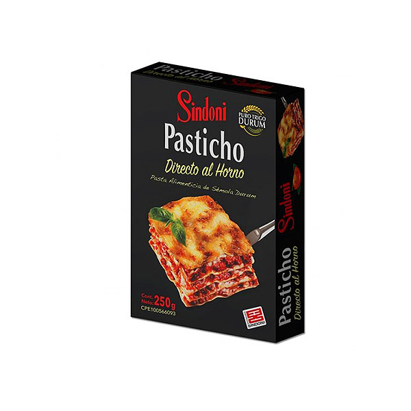 PASTICHO DIRECTO AL HORNO 250g SINDONI