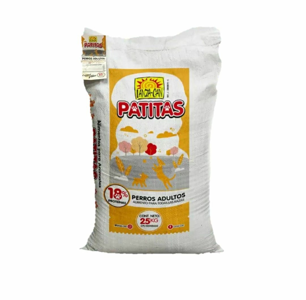 PATITAS  25KG