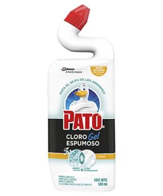 PATO CLORO GEL ESPUMOSO 500ml CITRUS